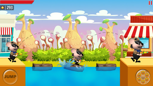 Mouse Mayhem Kids Cartoon Racing Shooting games - Image screenshot of android app