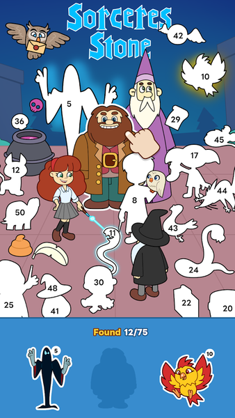 Cartoon Sticker - Brain Puzzle - عکس بازی موبایلی اندروید