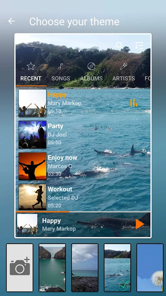 Music Player HD+ Equalizer - عکس برنامه موبایلی اندروید