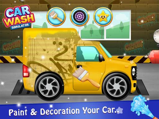Car Wash Simulator & Design - عکس بازی موبایلی اندروید