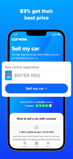 Carwow: Buy. Sell. Wow. - عکس برنامه موبایلی اندروید