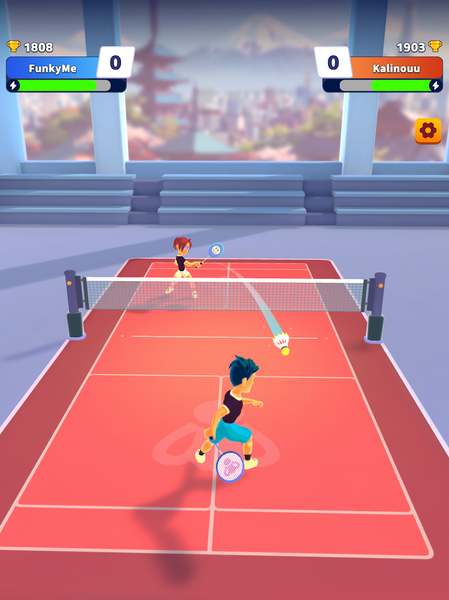 SMASH Badminton - Gameplay image of android game