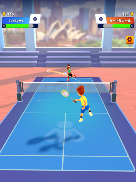 SMASH Badminton - Gameplay image of android game