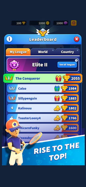 SMASH Badminton - Gameplay image of android game