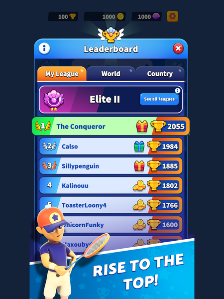 SMASH Badminton - Gameplay image of android game