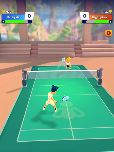 SMASH Badminton - Gameplay image of android game