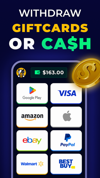 CashCow - Play & Earn Money - عکس برنامه موبایلی اندروید