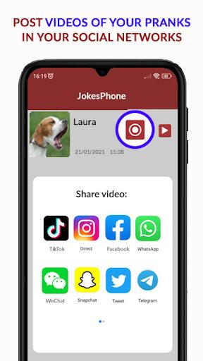 JokesPhone Joke Calls - Image screenshot of android app