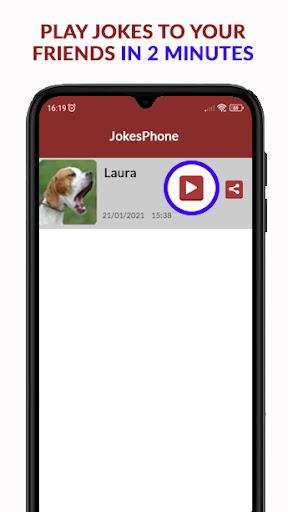 JokesPhone Joke Calls - Image screenshot of android app