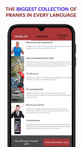 JokesPhone Joke Calls - Image screenshot of android app