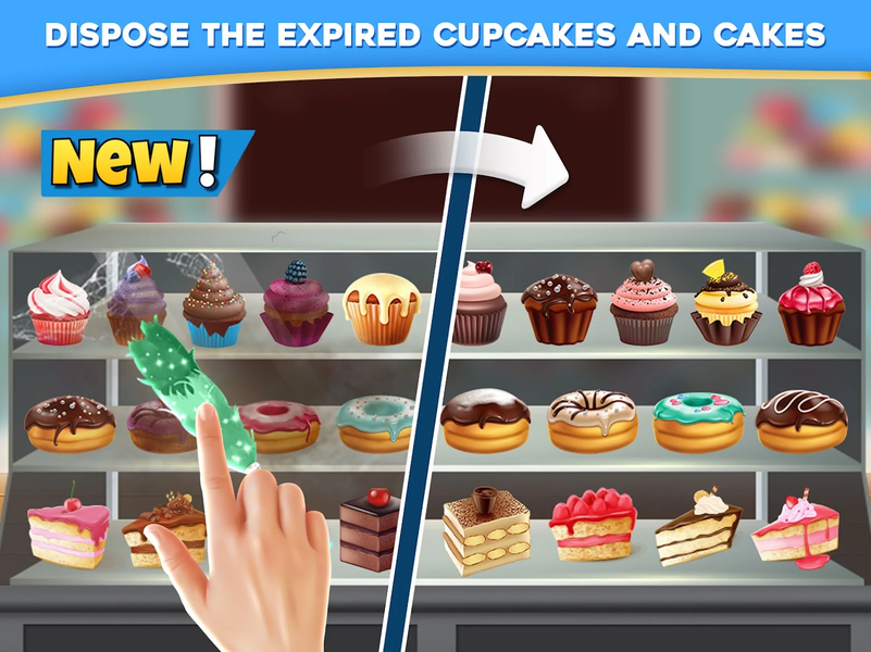 Idle Hypermarket Cash Register - Gameplay image of android game