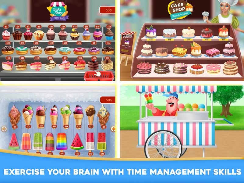 Idle Hypermarket Cash Register - Gameplay image of android game