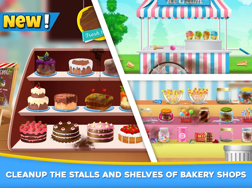 Idle Hypermarket Cash Register - Gameplay image of android game