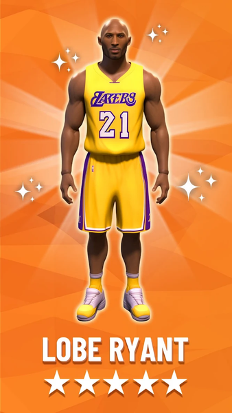 Basketball Star Merge Hoops - Gameplay image of android game