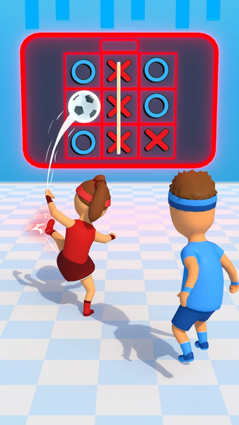 Tic Tac Toe- XOXO Football ۳D - عکس بازی موبایلی اندروید