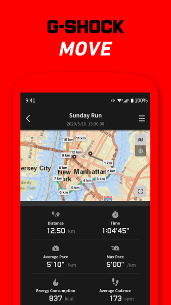 G-SHOCK MOVE - Image screenshot of android app