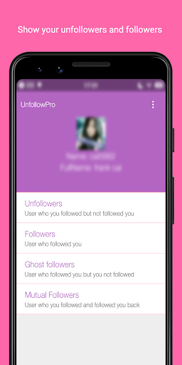 Unfollowers  &  Followers - Image screenshot of android app