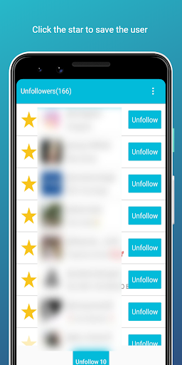 Unfollow Users Plus - عکس برنامه موبایلی اندروید