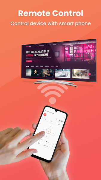 Cast to TV: Screen Mirroring - عکس برنامه موبایلی اندروید