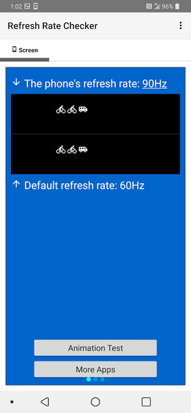 Refresh Rate Checker - Image screenshot of android app