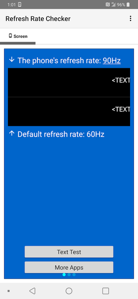 Refresh Rate Checker - Image screenshot of android app