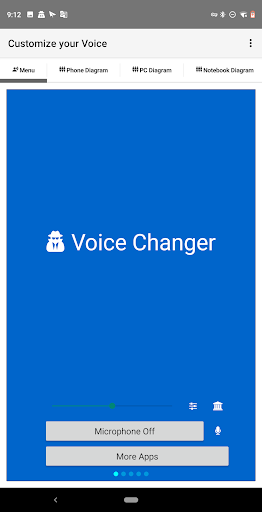 Voice Changer for Call - عکس برنامه موبایلی اندروید