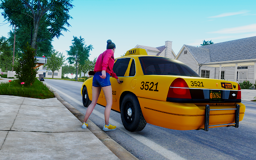 Grand Taxi Simulator-Taxi Game - Image screenshot of android app