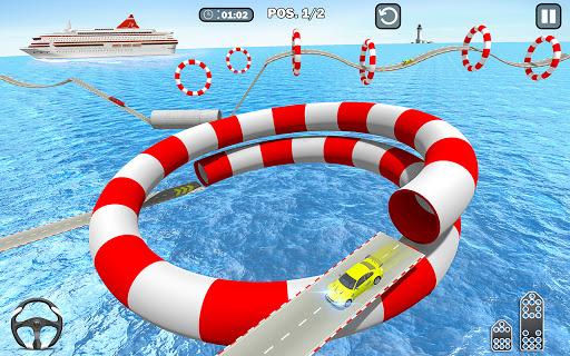 GT Mega Ramp Stunts: Car Racing Games- Car Games - Gameplay image of android game