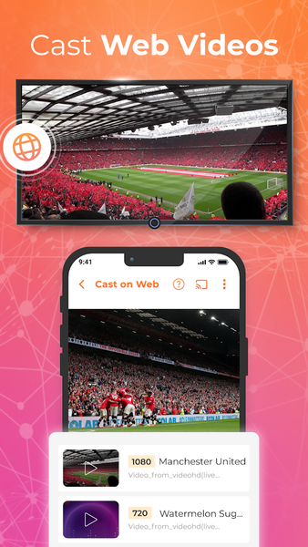 Cast to TV - Screen Mirroring - Image screenshot of android app