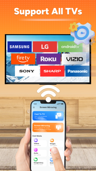 Smart TV Cast & Share Screen - عکس برنامه موبایلی اندروید