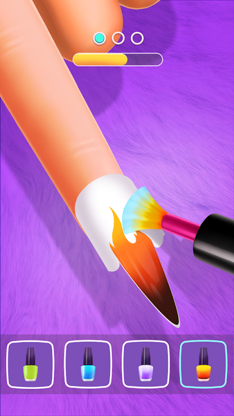 Nail Art Salon - Girls Game - عکس بازی موبایلی اندروید