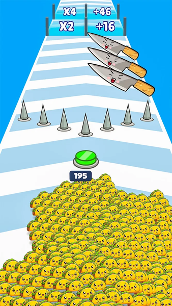 Meal Run: Crowd Control Rush - عکس بازی موبایلی اندروید