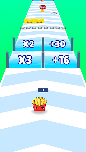 Meal Run: Crowd Control Rush - عکس بازی موبایلی اندروید