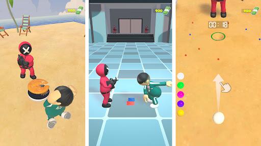 Squid Challenge: Survival Game - Gameplay image of android game