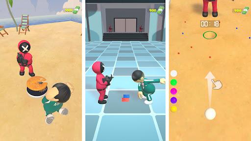 Squid Challenge: Survival Game - Gameplay image of android game
