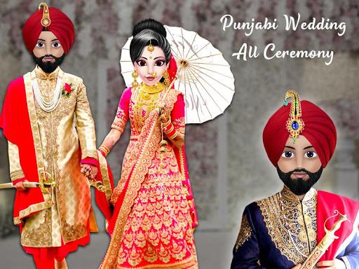 Punjabi Wedding Rituals And Makeover Game - Gameplay image of android game
