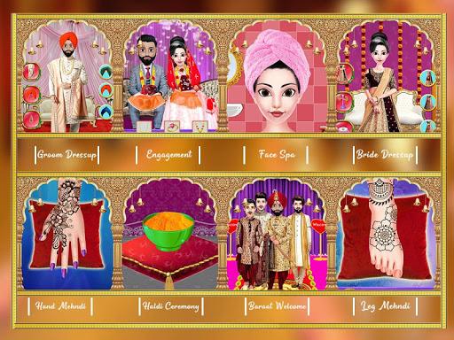 Punjabi Wedding Rituals And Makeover Game - Gameplay image of android game