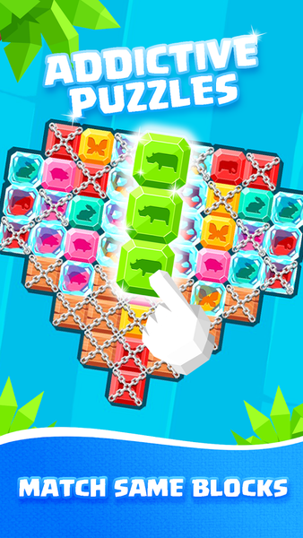 Pop Block: Match The Animals - عکس بازی موبایلی اندروید