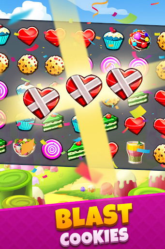 Cookie Blast 2 - Match 3 Mania - Gameplay image of android game