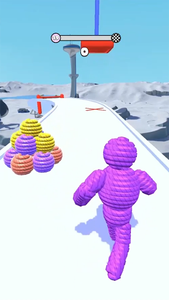 Rope-Man Run - Gameplay image of android game