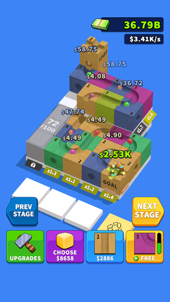 Marble Block Fever - Gameplay image of android game