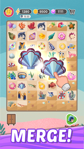 Merge Aquarium - عکس بازی موبایلی اندروید