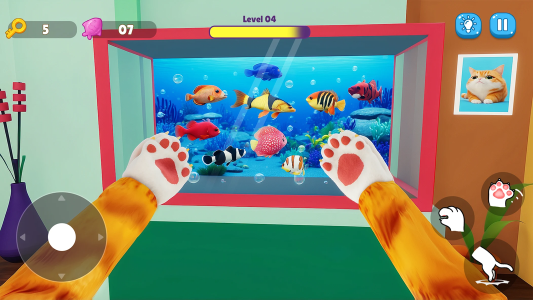 Cat & Granny Sim: Spread Chaos - Gameplay image of android game