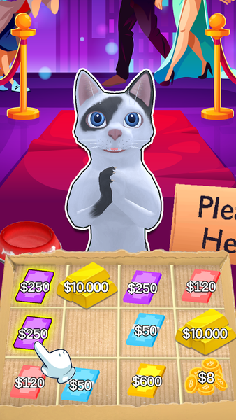 Cat Life: Merge Money - Gameplay image of android game