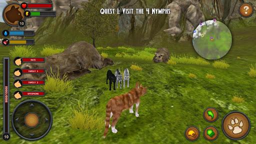 Cats of the Forest - Gameplay image of android game