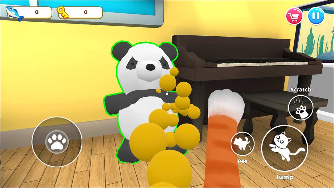 Cat Mayhem: Gran’s Angry - عکس بازی موبایلی اندروید