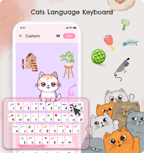 Cat Language: DIY Wallpaper - عکس برنامه موبایلی اندروید