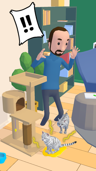 Cat Choices: Virtual Pet 3D - Image screenshot of android app