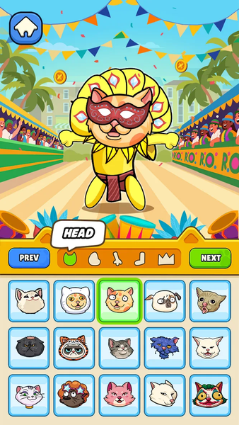 Cat Makeover Mix Beats - Gameplay image of android game