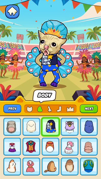 Cat Makeover Mix Beats - Gameplay image of android game